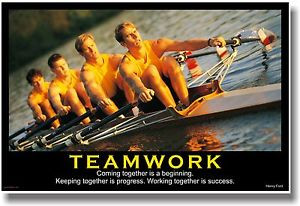 ... Motivational-TEAMWORK-POSTER-Henry-Ford-Quote-Sports-Rowing-Crew-Team