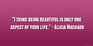 Alicia Machado Quote