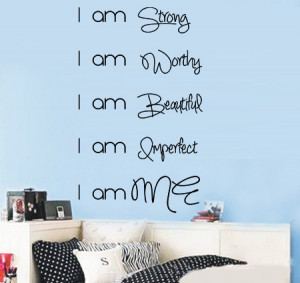 Buy the I am Me Wall Quote