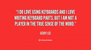 Geddy Lee Quotes
