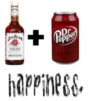 jim beam dr pepper happiness Image