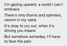 Cold by Five Finger Death Punch #ffdp #cold #lyrics More