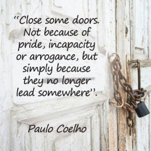 Let another door open....