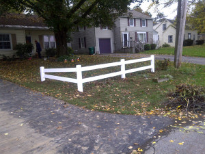 pvc plastic used vinyl fence for horse