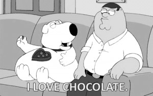 family guy #brian griffin #peter griffin #i love chocolate #what ...