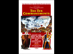 Yul Brynner as Rameses in The Ten Commandments (1956)