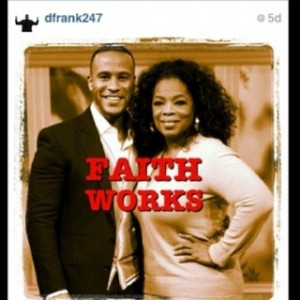 Author, Devon Franklin and Oprah. #faith