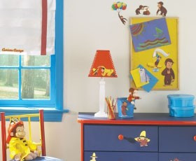 Curious George Giant Wall Decal