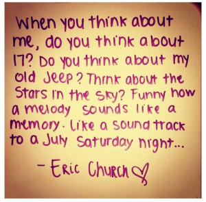 Eric Church- Springsteen ️