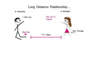 Long Distance Relationship Love Farewell