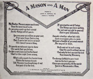 poem, words to live by.Knights Templar, Eastern Stars, Freemasonry ...