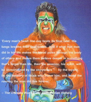 aka james brian hellwig june 16 1959 april 8 2014 # ultimatewarrior ...