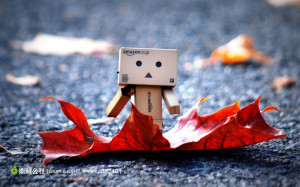 纸箱人树叶素材 (jpg)