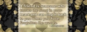 Best Friendship Quotes Facebook Cover