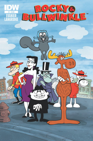 Rocky & Bullwinkle Are Back (for a four-issue run)