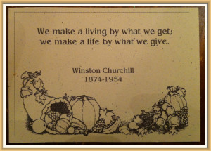 ... Thanksgiving ~ Thanksgiving; place cards; thanksgiving quotations