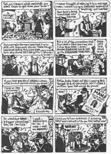 in 1991 by American cartoonist Art Spiegelman. It depicts Spiegelman ...