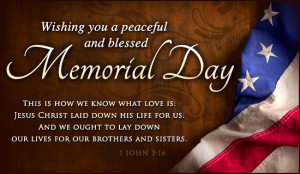 Memorial Day Bible Verses, Christian Quotes and Prayers