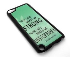 Ronaldo Soccer Quote Snap-On Cover Hard Carrying Case for iPod ...