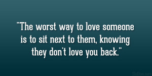 Quotes About Someone You Like But They Dont Know You always lose by ...