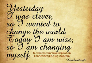 Inspirational Quotes And Sayings About Change