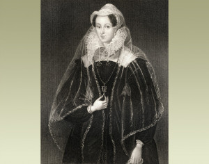 portrait of Mary Queen of Scots, also known as Mary Stuart.