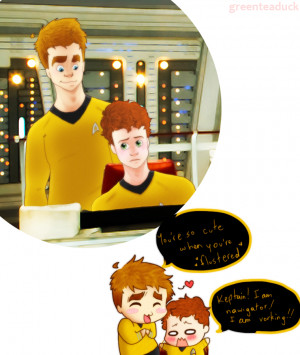 Chekov Star Trek Star Trek Kirk And Chekov by