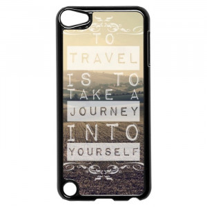 Traveling Inspiring Quotes iPod Touch 5 Case