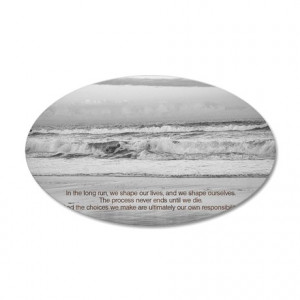 Eleanor Roosevelt Quote 35x21 Oval Wall Decal