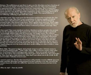 viewing quotes george carlin hd wallpaper color palette tags quotes ...