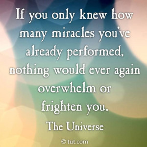 miracle motivational quote