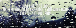 It Will Rain - Bruno Mars Facebook Cover