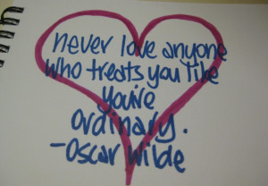 Friday's Final Say - Oscar Wilde & Love Quote