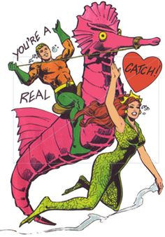 ... Raglan Vintage Aquaman Valentines Day Tshirt, DC Comics Superhero