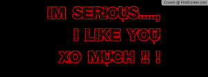 serious..... , Pictures , i like youxo much !! ! , Pictures