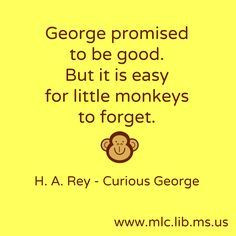 curious george book quotes google search more george themed curious ...