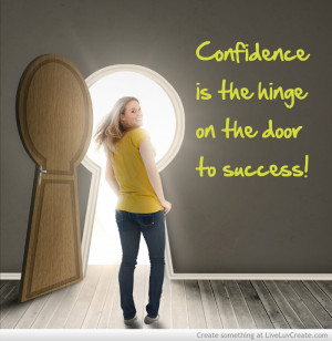 Confidence Success Quote