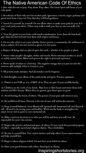 Viewing Gallery For - Native American Quotes On Life