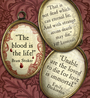 Victorian Goth Vampire Literary Quotes - Lovecraft, Poe, Stoker ...