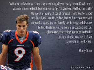 Brady Quinn Quote