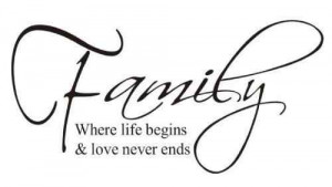 Family Quote Wall Decal only $2.95 shipped!