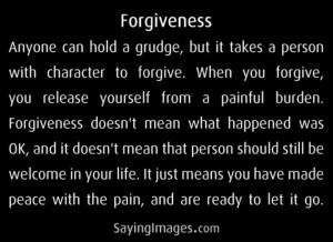 Forgiveness #Forgive
