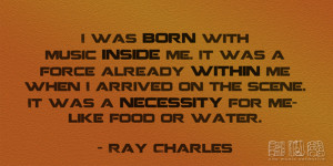 Quotes From Ray Charles