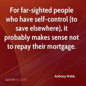 Anthony Webb - For far-sighted people who have self-control (to save ...