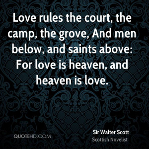 Sir Walter Scott Quotes