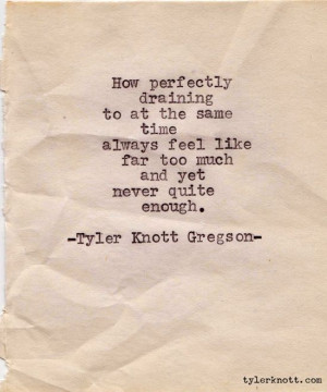 typewriter & quote.