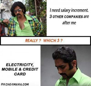funny salary increment