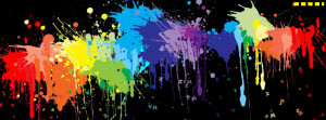 Facebook Covers featuring colorful abstract art designs and pictures ...