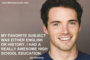 Ian Harding Quotes