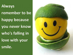 Smile: Remind Yourself To Be Happy, Always